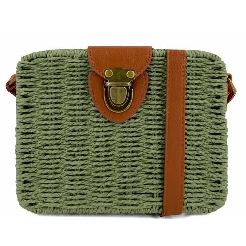 Sac à main bandoulière en paille Les Sacs de K'rlot