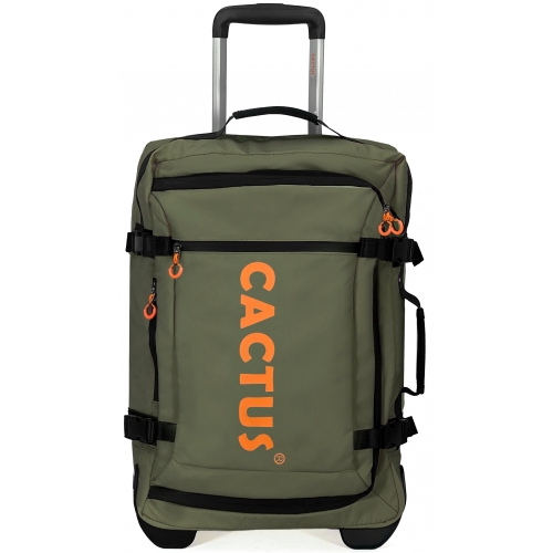 Sac de voyage cabine avec roulettes 2en1 porté dos 38.5L Cactus taille S 50cm