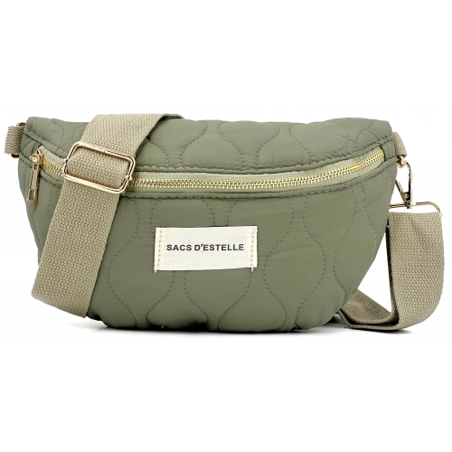 Sac à main bandoulière banane matelassé Sacs d'Estelle - Taille M