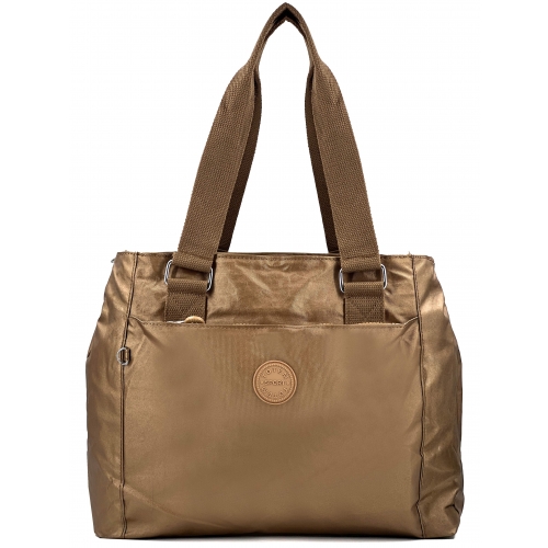 Sac à main cabas anses longues Bleu Cerise