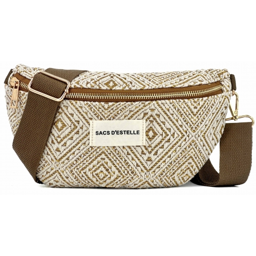 Sac à main bandoulière banane Sacs d'Estelle - Taille M