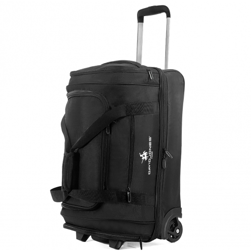 Sac de voyage cabine à roulettes 48L double compartiment David Jones Taille S 55cm