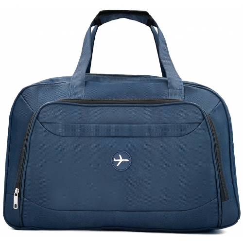 Sac de voyage week-end 39L Bleu Cerise sans roulettes