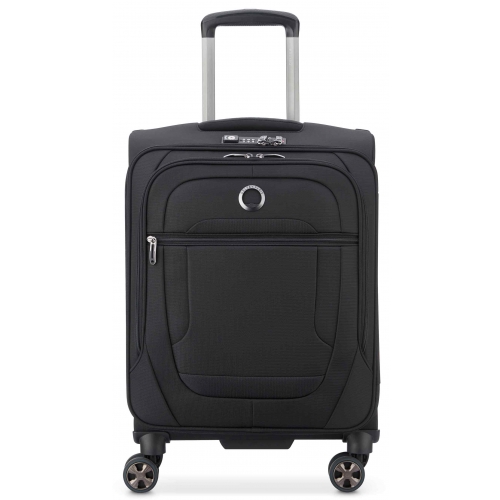 Valise cabine souple slim Delsey Helium DLX TSA 55cm