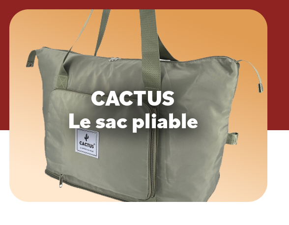 Cactus Le sac pliable