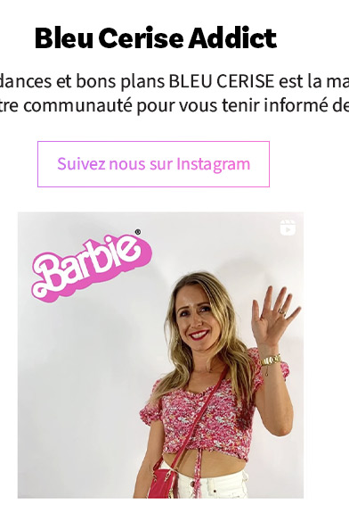 Instagram Bagagerie Bleu Cerise