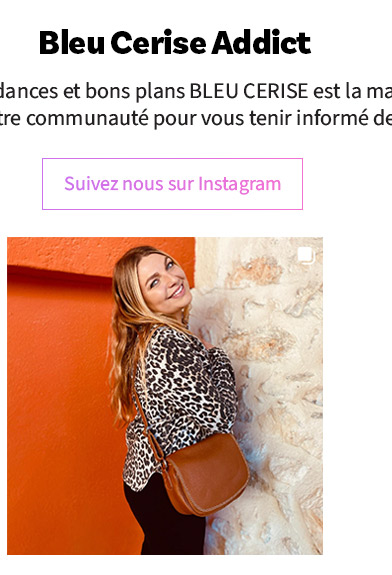 Instagram Bagagerie Bleu Cerise
