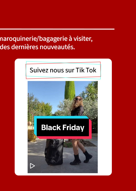Tik Tok Bagagerie Bleu Cerise