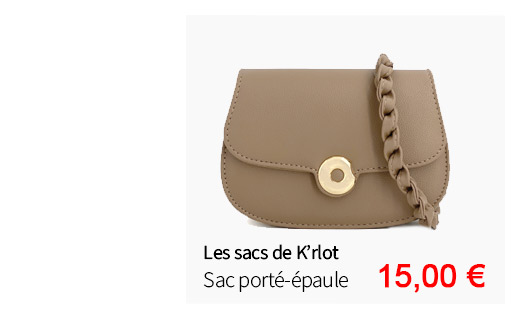  Bleu Cerise Sac à main porté-épaule Femme Les sacs de Krlot 