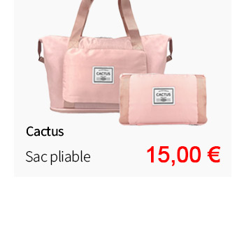  Bleu Cerise Sac de voyage pliable 