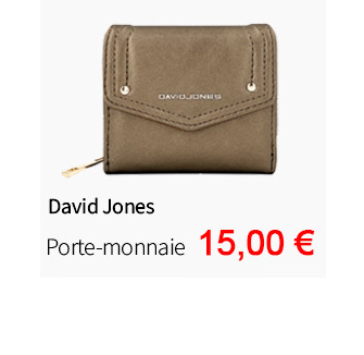 Bleu Cerise Porte Monnaie David Jones pas cher