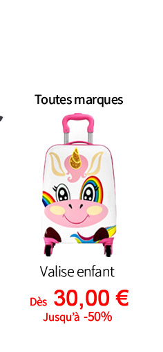  Bleu Cerise Bagagerie Idée Cadeau Valise Enfant 