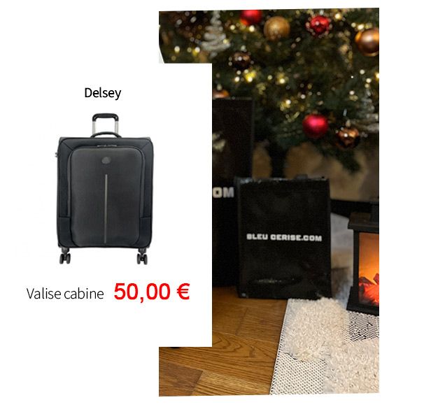 Bleu Cerise Bagagerie Valise Cabine Delsey Caracas Pas Cher 