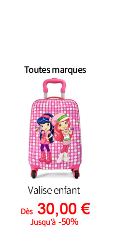  Bleu Cerise Bagagerie Idée Cadeau Valise Enfant 