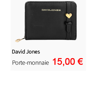 Bleu Cerise Porte Monnaie David Jones pas cher