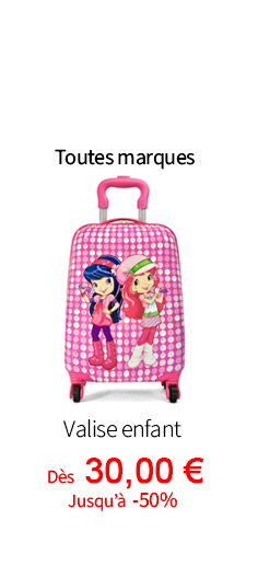  Bleu Cerise Bagagerie Idée Cadeau Valise Enfant 