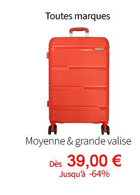  Bleu Cerise Bagagerie Idée Cadeau Valise moyenne et grande taille 