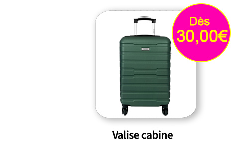  Bleu Cerise Bagagerie Valise cabine en promotions et a prix bas 