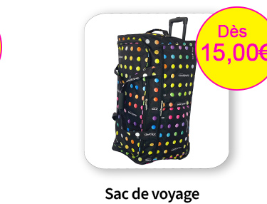  Bleu Cerise Bagagerie Sac de voyage en promotions et a prix bas 