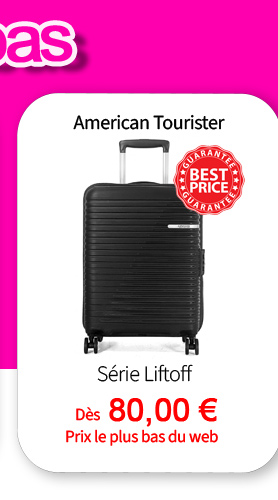  Bleu Cerise Bagagerie American Tourister Liftoff à prix bas 