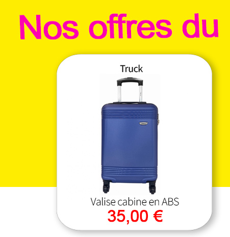  Bleu Cerise Bagagerie Valise Cabine Truck 35€ 