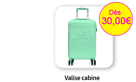  Bleu Cerise Bagagerie Valise cabine en promotions et a prix bas 