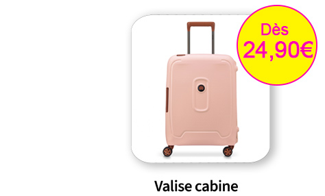  Bleu Cerise Bagagerie Valise cabine en promotions et a prix bas 