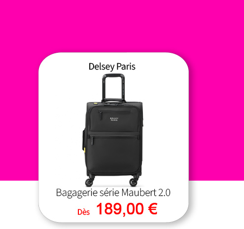 Bleu Cerise Nouveautés Valises Delsey Maubert 2.0