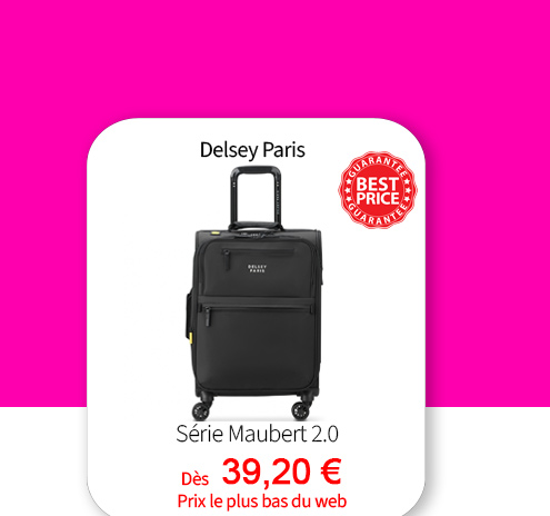 Bleu Cerise Nouveautés Valises et Business Delsey Maubert 2.0