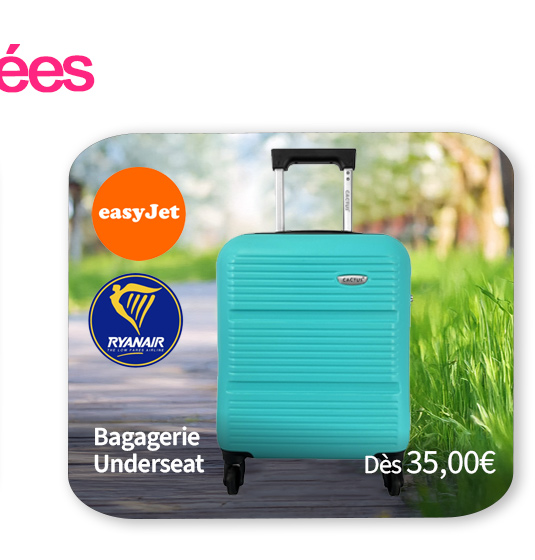  Bleu Cerise Bagagerie Valise et Sac de voyage Underseat 