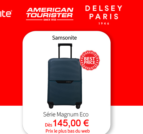 Bleu Cerise Bagagerie Samsonite Magnum Eco à prix bas 