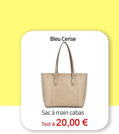  Bleu Cerise Maroquinerie Sac a main à main bandoulière Pas Cher Tendance 