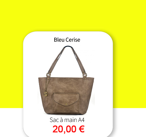  Bleu Cerise Bagagerie Maroquinerie Sac à Main 