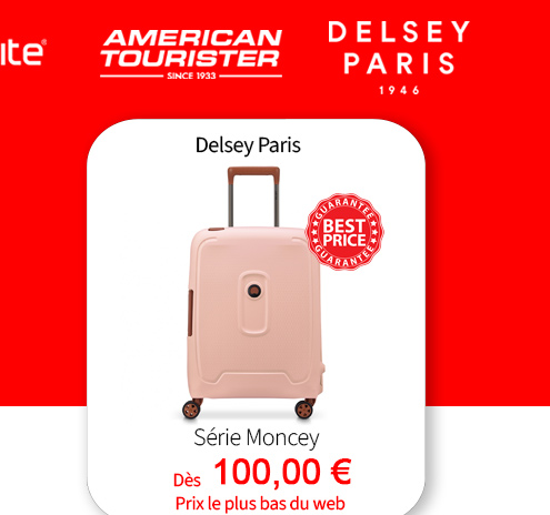 Bleu Cerise Bagagerie Moncey Delsey Paris à Prix Bas 