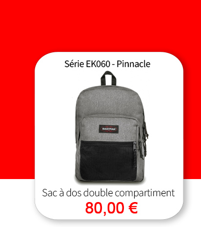 Bleu Cerise Sac à dos scolaire Eastpak EK060 Pinnacle à prix bas 