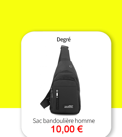 Bleu Cerise Maroquinerie Sac Bandoulière pour Homme Pas Cher 