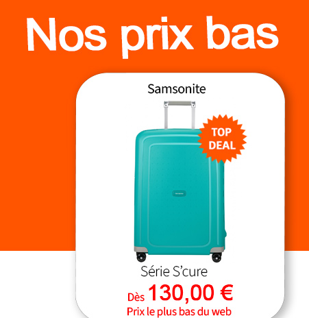  Bleu Cerise Bagagerie Samsonite S'cure à prix bas 