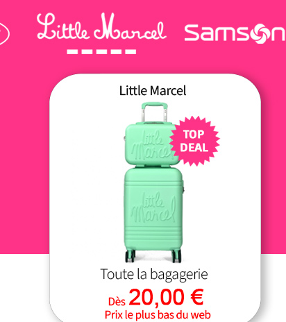  Bleu Cerise Bagagerie Little Marcel Prix Bas