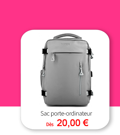 Bleu Cerise Sac à dos Business Etudiant porte-ordinateur pas cher 