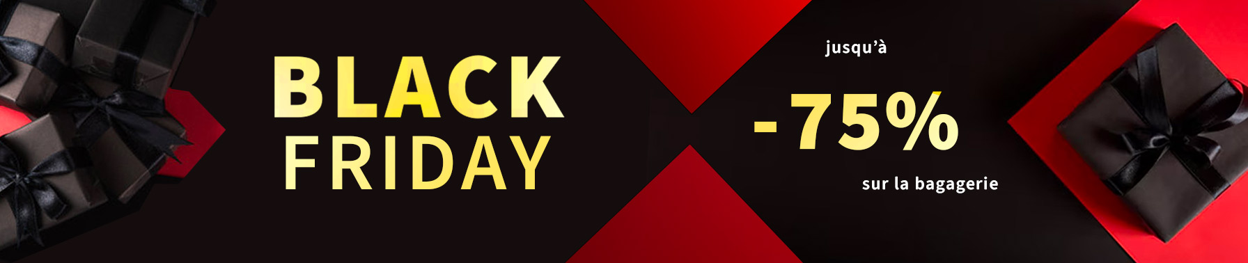  BLACK NOVEMBER : Promotions sur la bagagerie 