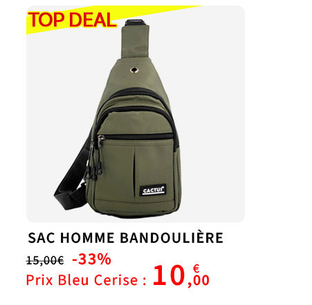  Bleu Cerise Maroquinerie Sac Homme En Soldes