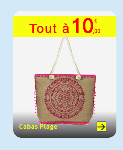  Bleu Cerise Cabas Sac de Plage 