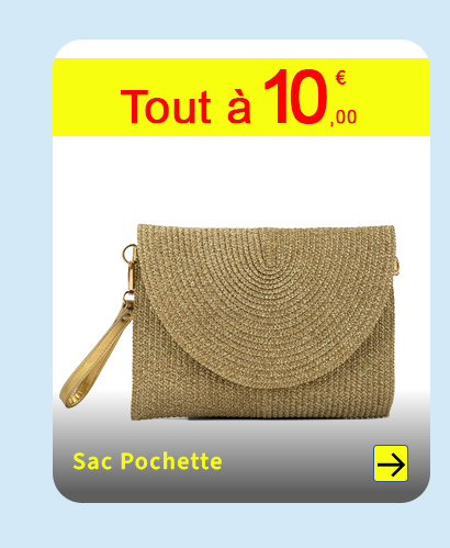  Bleu Cerise Pochette 