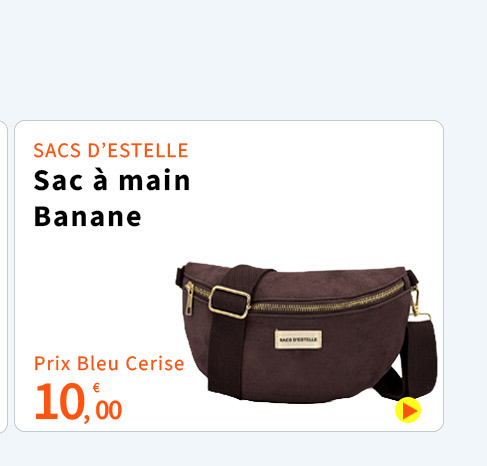 Bleu Cerise Sac à main Pas Cher