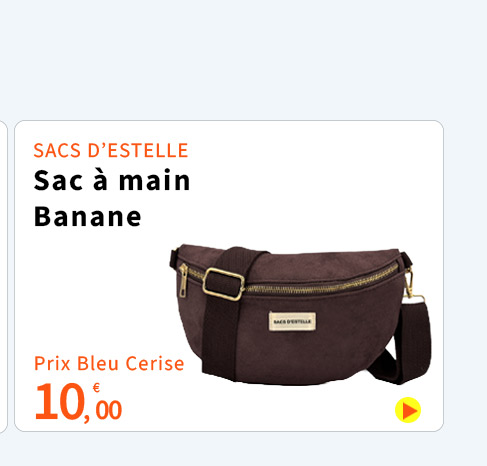 Bleu Cerise Sac à main Pas Cher