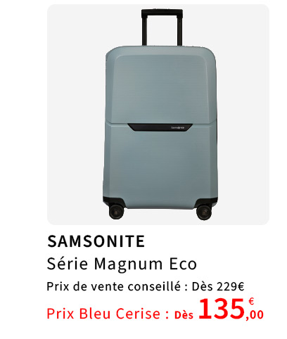  Bleu Cerise Bagagerie Samsonite Magnum Eco Prix Bas