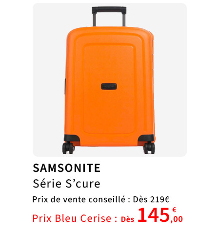  Bleu Cerise Bagagerie Samsonite S'cure Prix Bas