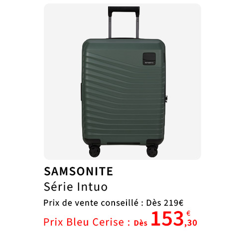 Bleu Cerise Bagagerie Samsonite Intuo Prix Bas