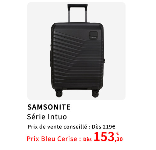 Bleu Cerise Bagagerie Samsonite Intuo Prix Bas