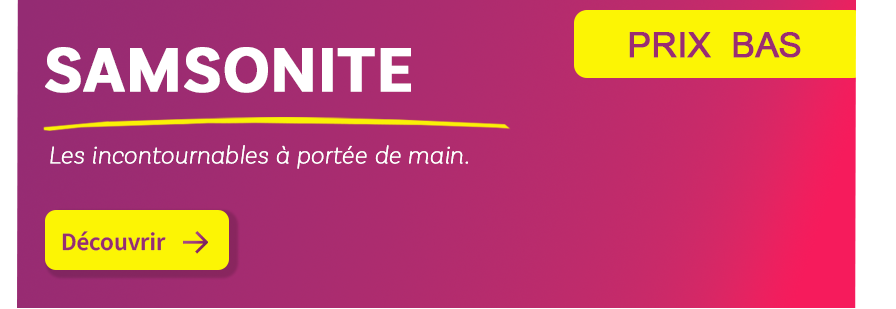  Bleu Cerise Bagagerie et Maroquinerie Samsonite Pas Cher  